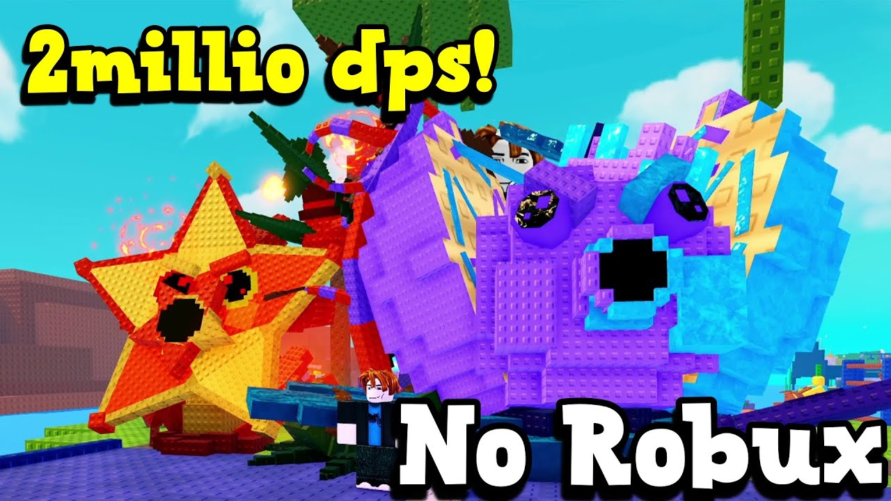 Noob With No Robux Better Plants Than Your Main -Roblox Plants Vs Brainrots!