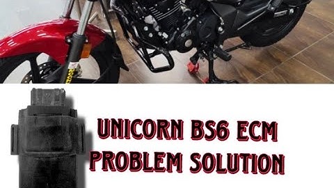 #honda#unicorn#bs6#ECM#problem#
