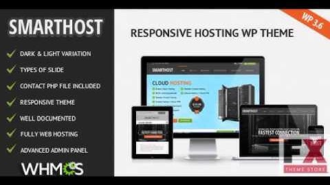 Preview Smart Host - Responsive-WordPress-theme