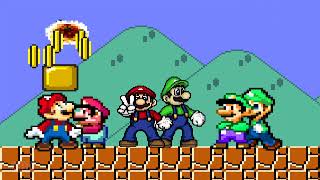 TEAM POWER STAR MARIO VS TEAM POWER STAR LUIGI