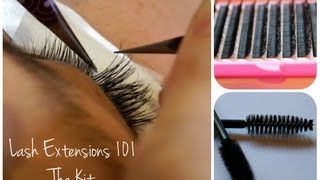 Eyelash Extensions 101 - The Kit