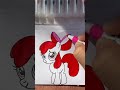 Coloring Apple Bloom #kids #cartoon #color #mylittlepony #trending  #glitter #art #drawing