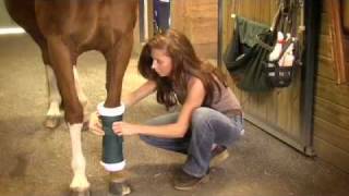 How to apply standing wraps