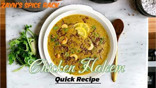 Lazeez Chicken Haleem Quick Recipe by Zayn's Spice Rack // kitchen world #recipe #haleem