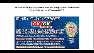 An Efficient and Physically Secure Privacy Preserving Authentication Scheme for Vehicular Ad hoc NET