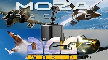 Flying with Feel | Moza AB9’s Surprising Details in DCS | Force Feedback