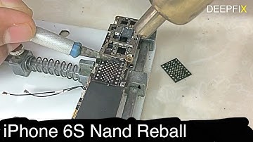 Bricked iPhone 6S fixed by Nand (4K)