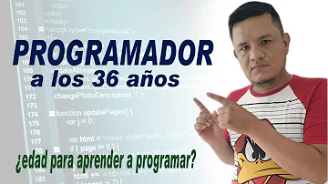 ¿Puedo aprender a programar a los 35 años?