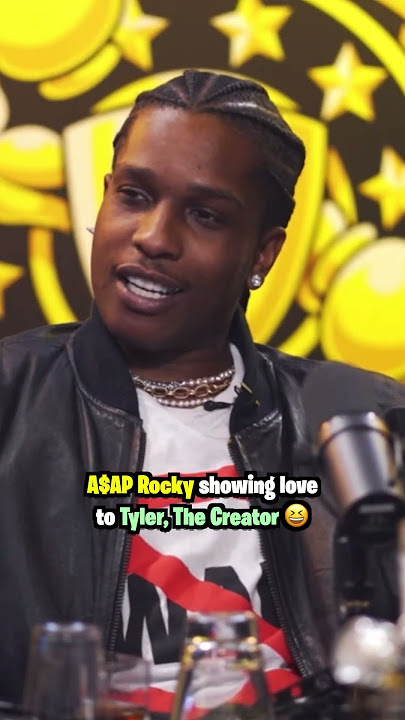 A$AP Rocky Showing Love To Tyler, The Creator