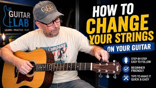 How to Change Your Acoustic Guitar Strings | Easy Beginner Guide