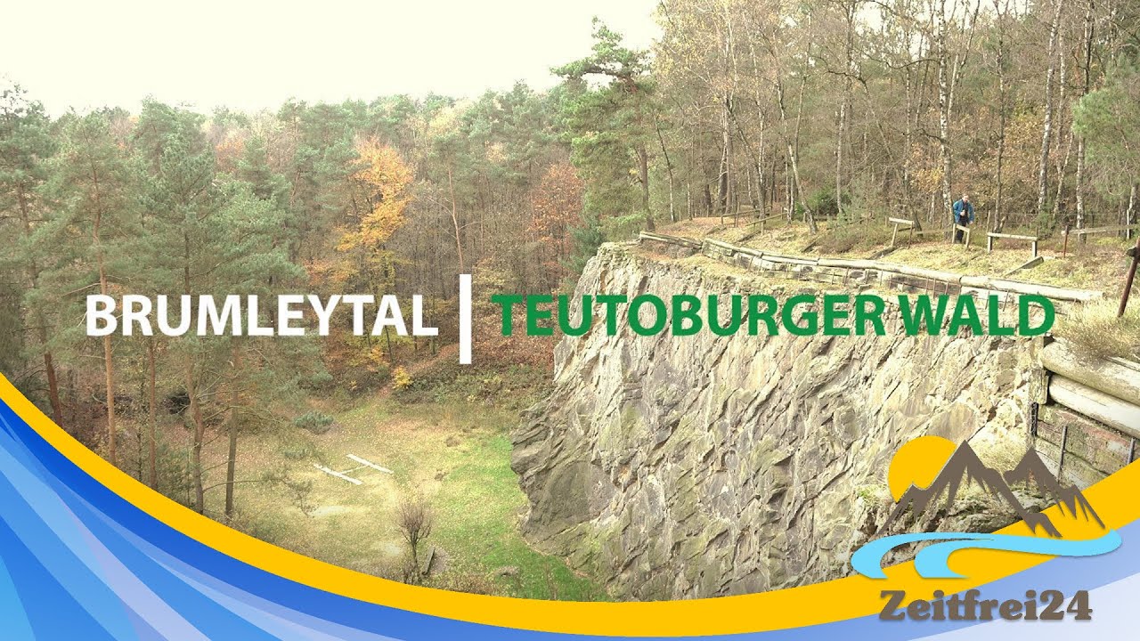 Wandern im Brumleytal | Teutoburger Wald | 4K