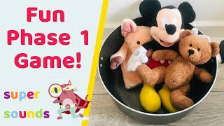 EASY ÅND FUN Alliteration Phase 1 Phonics game for PRESCHOOLERS