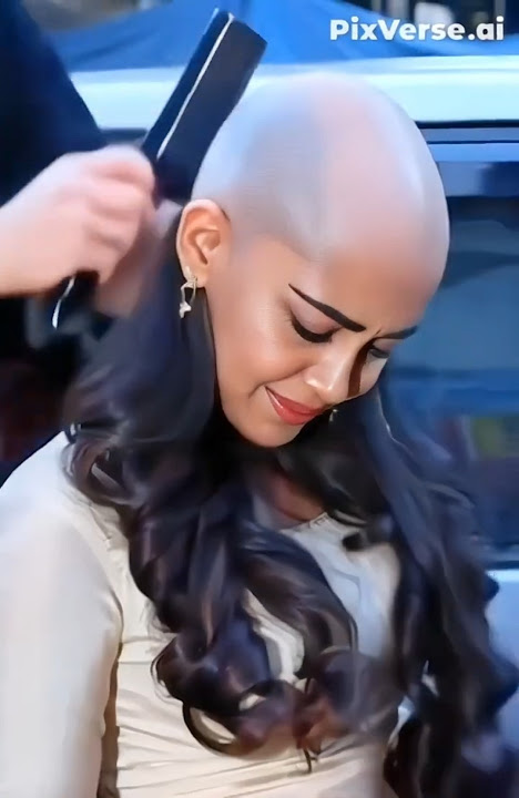 ANUPAMA PARAMESWARN - HEADSHAVE - HAIRCUT - MOTTAI - GUNDU - ACTRESS - MODEL (Made using AI)