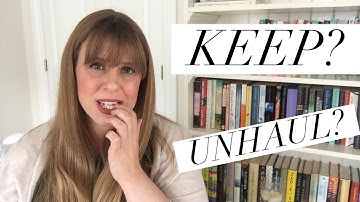 Konmari With Me | Round 24 | Decluttering My Bookshelves