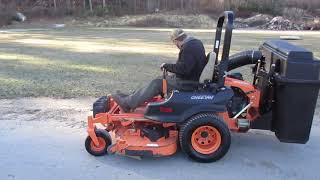 FOR SALE 2014 SCAG CHEETAH 61" MOWER SCZ61V-31FX WITH BAGGER