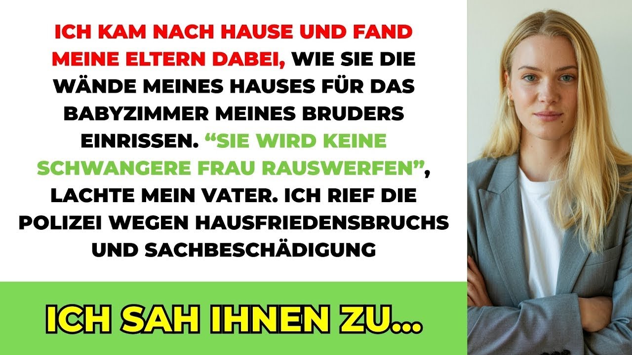 Ich Kaufte Mein Traumhaus Und Lud Meine Familie Ein — Sie Kamen Und Zerstörten Es…