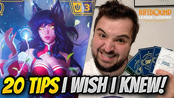 20 Essiential Riftbound Tips I Wish I Knew Sooner!