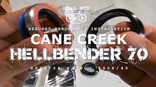 Cane Creek Headset | Hellbender 70 Unboxing & Installation | Commencal Meta HT AM Build