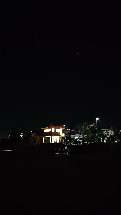 Starless & moonless nighttime in Bagasbas beach. 🌑