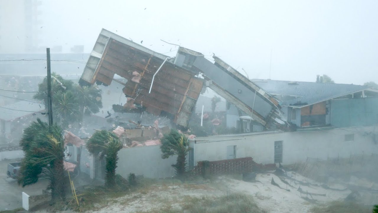 Category 5 Hurricane Michael Extended Cut 4k Uhd Video Youtube