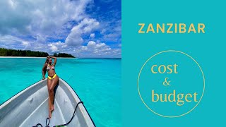 HOW MUCH DID A TRIP TO ZANZIBAR COST?