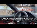 BMW Lane Change warning 5AG Wiring and Coding.