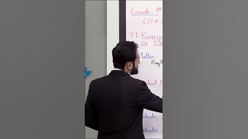 Allied Schools - Class 9 - Physics - Chapter 7 - Lecture 1 - 7.1 Kinetic Molecular Model of Matter