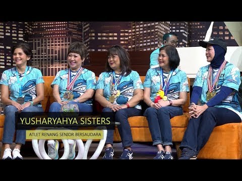 Yusharyahya Sisters, Atlet Renang Senior Bersaudara | HITAM PUTIH (30/09/19) Part 2 ragam song