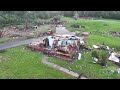 5272024 charleston ky significant tornado damage drone first light.