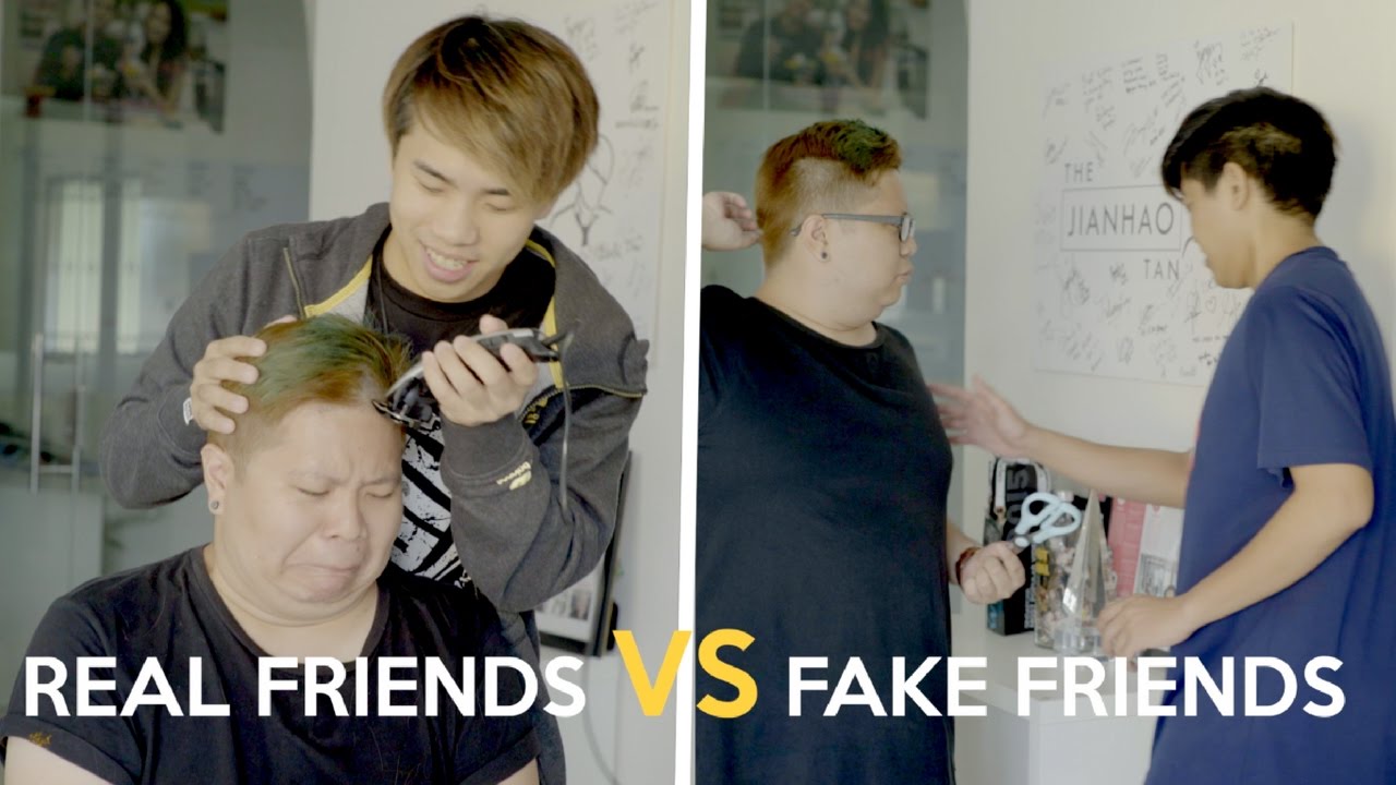 REAL FRIENDS VS FAKE FRIENDS - YouTube