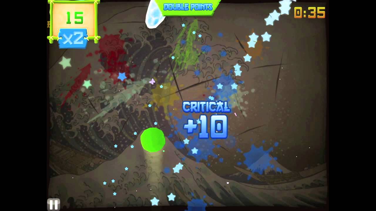 Fruit Ninja HD iPad App Review 2 (Year Anniversary) - CrazyMikesapps