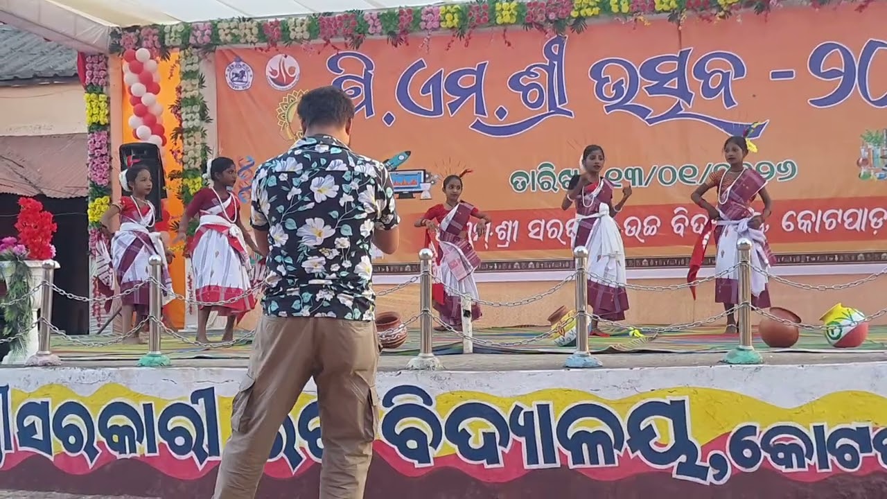 Mora Mana Udi Jaye Re Dance Song || PM SHRI Govt. High School, Kotpad || Students Talent Show