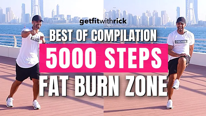 5000 Steps Workout At Home |  Fat Burn Walk | 2 Mi...