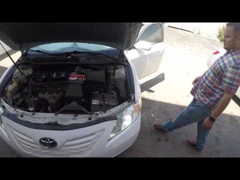 2007 2008 2009 Toyota Camry Headlight High & Low Beam - How to Install LED Bulbs