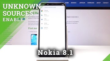 How to Enable Unknown Sources in Nokia 8.1 - Installation Apps from Unknown Sources