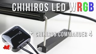 Test rampe Chihiros LED WRGB + Commander 4