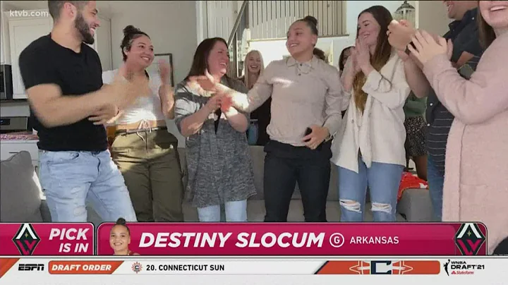 Idaho's Destiny Slocum selected 14th overall by La...