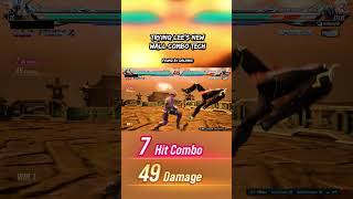 Trying Lee's New Wall Combo Tech by @f2pdalamix #tekken8 #leechaolan #t8 #ewgf #combo