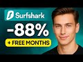 Surfshark Coupon Code 2025 ✅ Get 88% Discount + FREE Bonus Months!