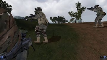 Heroes Unleashed Ghost Recon w/ 3rd Person Mod Campaign Mission 1