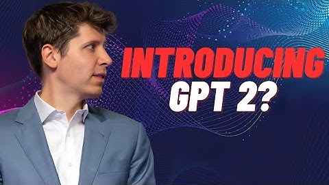 OpenAIs New SECRET "GPT2" Model