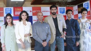 Rana Daggubati, Anirudh, Amala Paul & Taapsee Pannu Siima Awards Press Meet