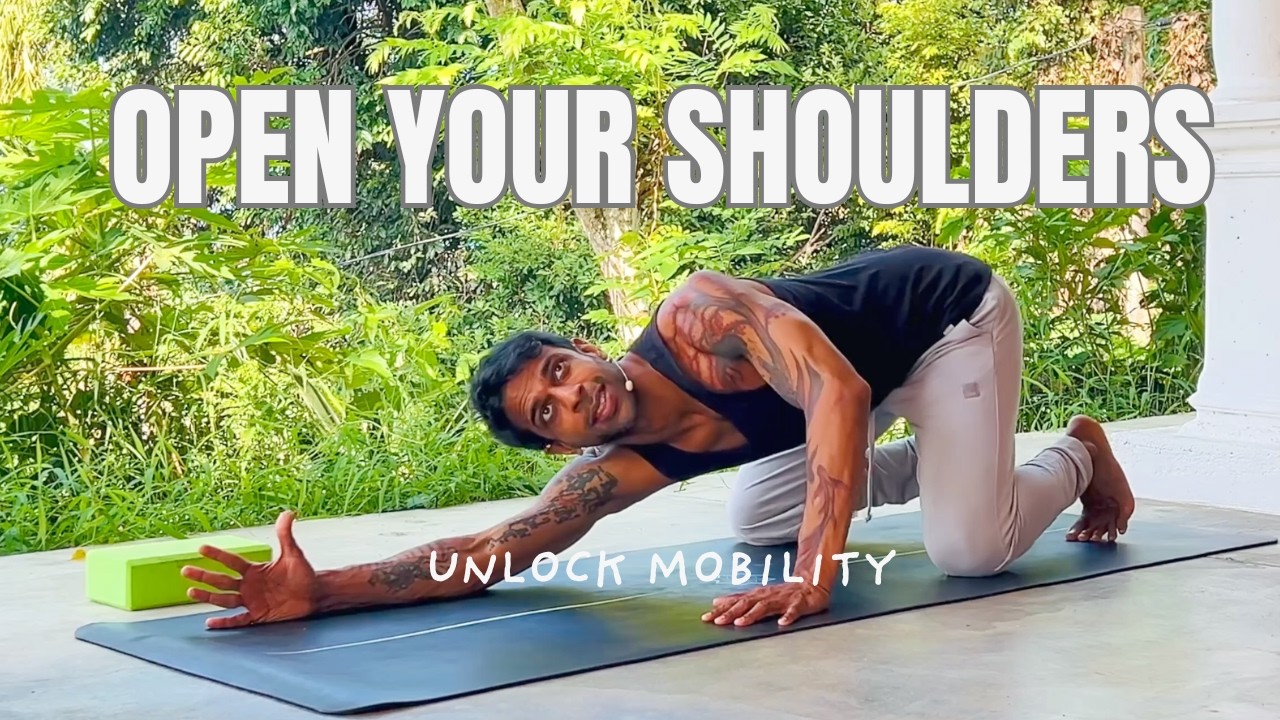 Still from Open Tight Shoulders Fast | Deep Stretch for Chest, Lats & Upper Back