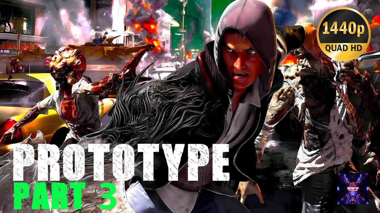 PROTOTYPE Part 3 | 4k2k Allagga Mod | Gameplay on PC - YouTube