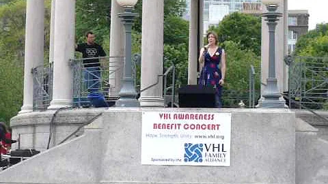 VHL Family Alliance Concert - Jennifer Behnke sing...