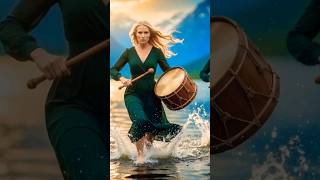 Epic Ocean Drums  🌊 | The Beautiful Nordic Celtic Folk | Nordic Harp, Drums, Violin &amp; Harp