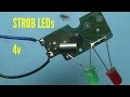 STROB LEDs With OLD WALL CLOCK CIRCUIT