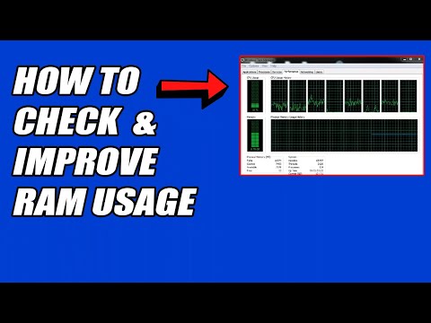 How to check your computer ram usage?