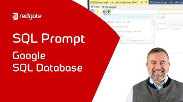 SQL Prompt Runs in Google SQL Database