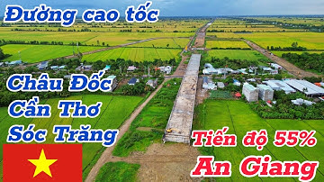 Tuyệt vời, đường cao tốc tỉnh An Giang đạt hơn 55%, vóc dáng đang trên nền cát
